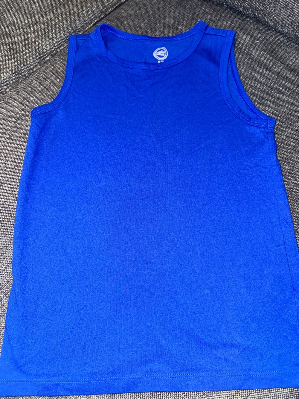 wonder nation Royal Blue Tank Top for Kids